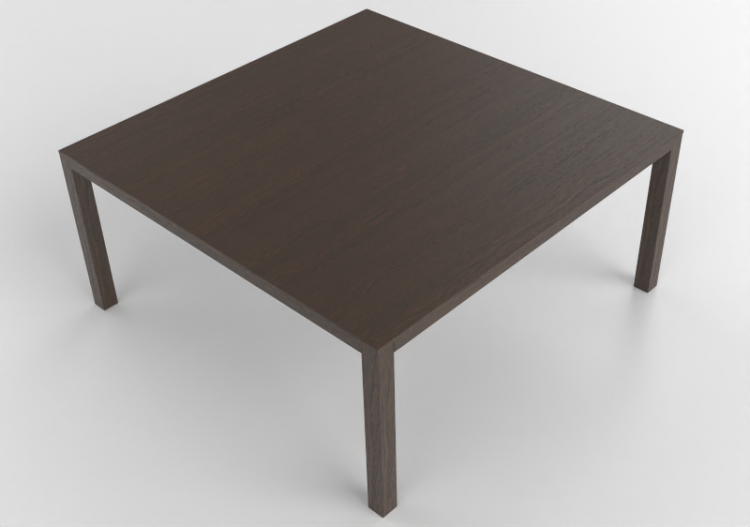 Tavoli 3D - Tavolo quadrato in legno - Bespoke - 27844 -...