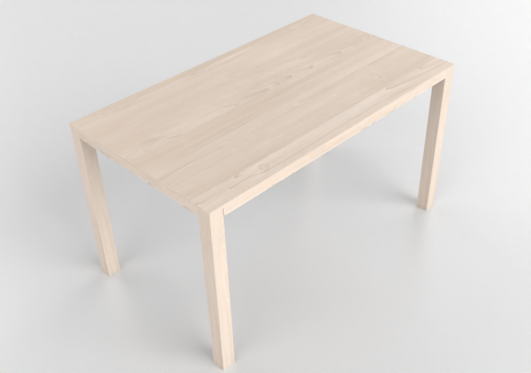 3D Tables - Rectangular table in wood - Bespoke - 27824 -...
