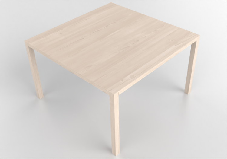 Mesas 3D - Mesa cuadrada de madera - Bespoke - 27844 - E353...