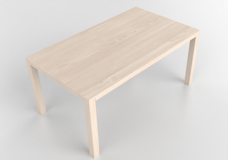 3D Tables - Rectangular table in wood - Bespoke - 27824 -...