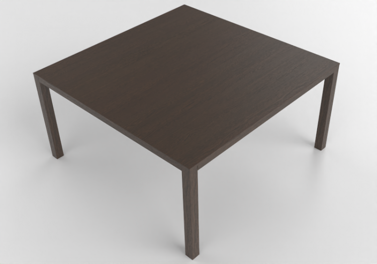 Tavoli 3D - Tavolo quadrato in legno - Bespoke - 27844 -...