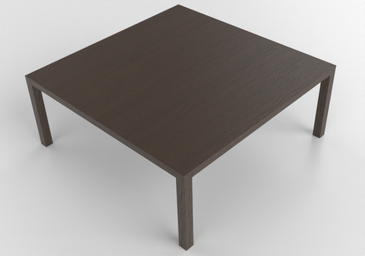 Tavoli 3D - Tavolo quadrato in legno - Bespoke - 27844 -...