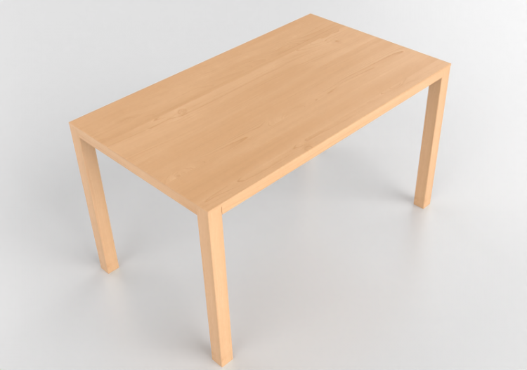 Mesas 3D - Mesa rectangular de madera - Bespoke - 27824 -...