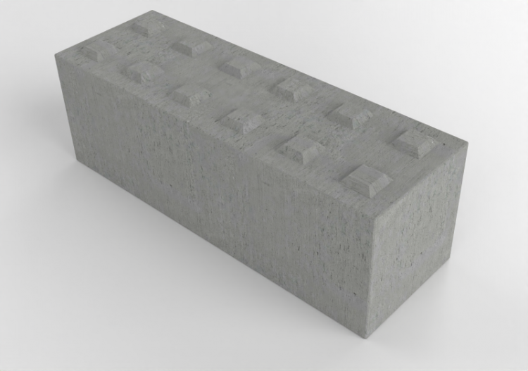 3D Zubehör - Cement Block MCDesign 180x80x80 - ACCA...
