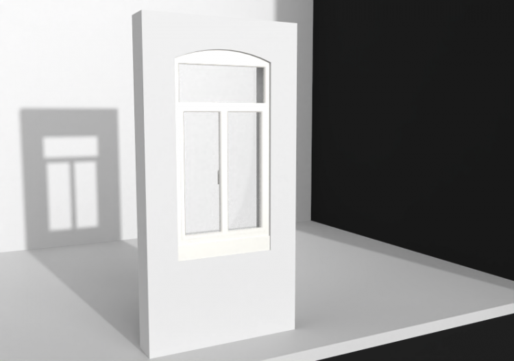 Arched window EXAMPLE 2 - ACCA software