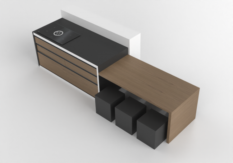 3D Küchen - isola cucina - ACCA software