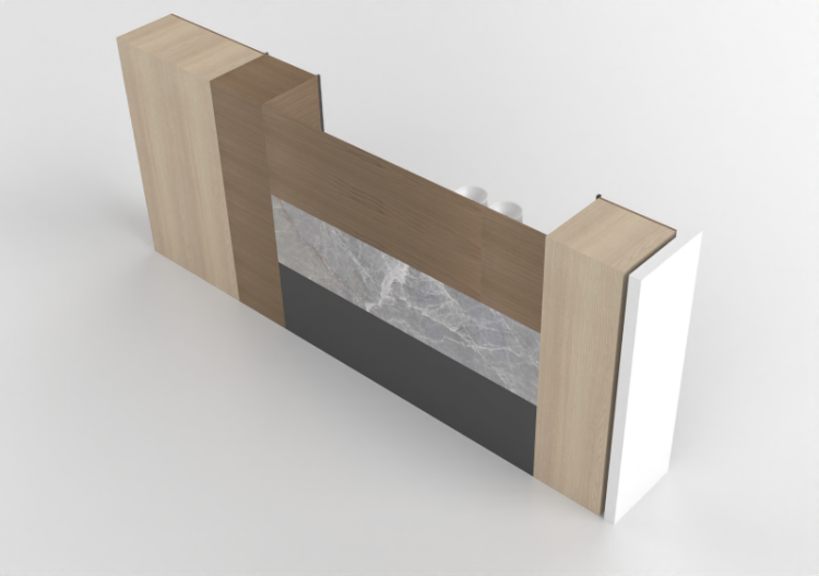 3D Küchen - cucina parete lineare - ACCA software