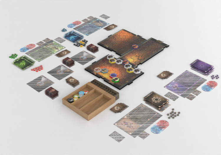 3D Table Games - Gloomhaven - ACCA software