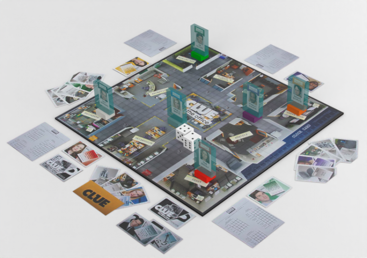 3D Table Games - Cluedo The Office - ACCA software