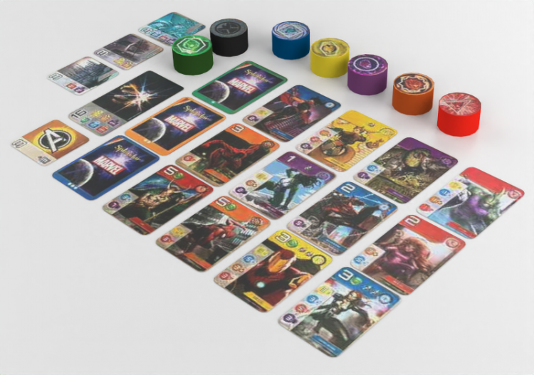 3D Table Games - Splendor_Marvel - ACCA software