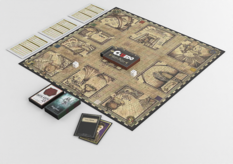 3D Table Games - Cluedo Harry Potter - ACCA software