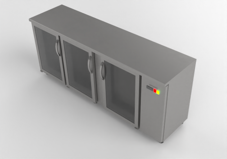3D Möbel - Kühlschrank für Lebensmittel - Coreco - SBE 200...