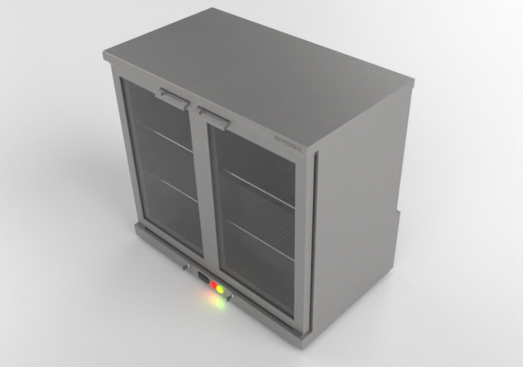 3D Furniture - Food refrigerator - Coreco - ERH 250L - ACCA...