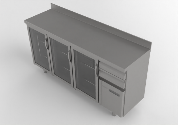 Mobili 3D - Bancone refrigerato - Coreco - FMRV 200 - ACCA...