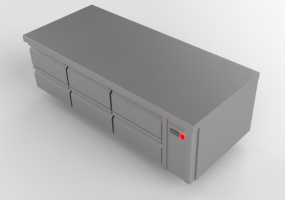 3D Möbel - Gekühlte Zubereitungstheke - Coreco - MFB 160 CC