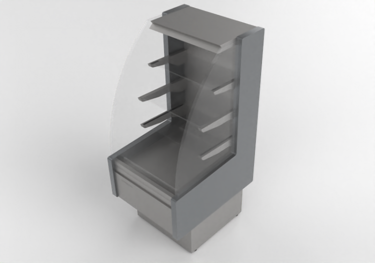 Espositori 3D - Espositore refrigerato - Coreco - VSSAM 6 6...