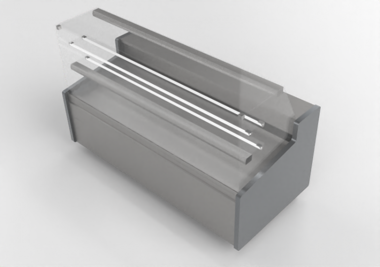 Exibidores 3D - Balcão de atendimento - Coreco - Serie 9...