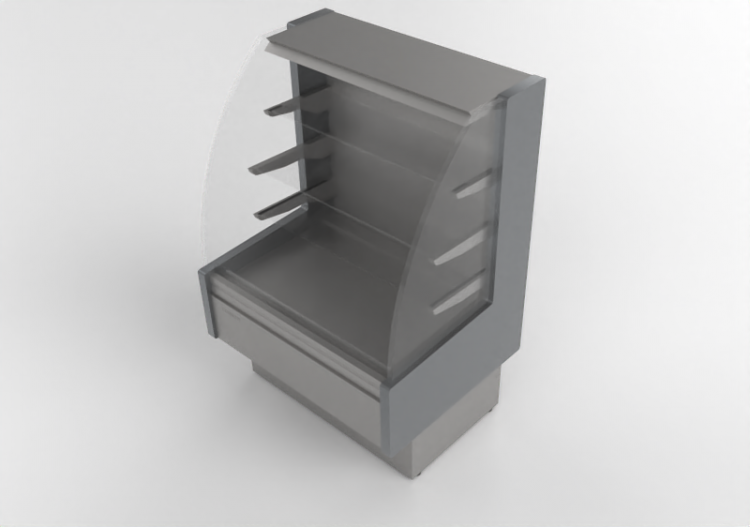 3D Aussteller - Verkaufskühlvitrine - Coreco - VSSAM 6 9 C...