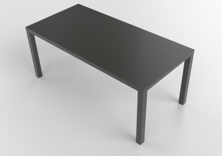 3D Tables - Wooden Rectangular table - Swedese - Bespoke -...