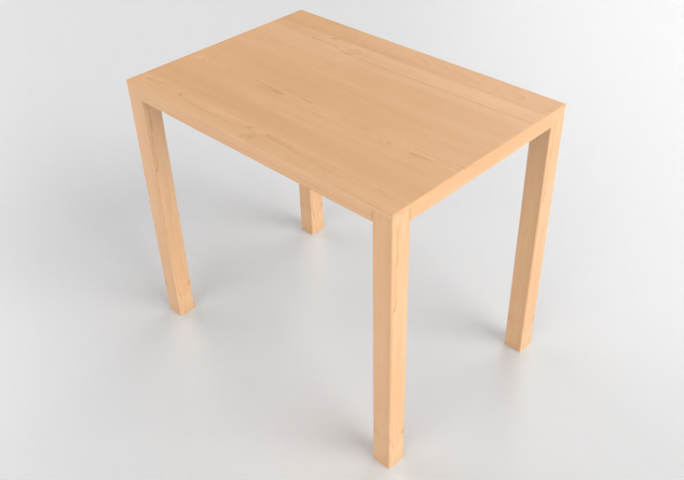 3D Tables - Wooden Rectangular table - Swedese - Bespoke -...