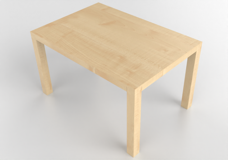 Mesas 3D - Mesa rectangular de madera - Swedese - Bespoke -...