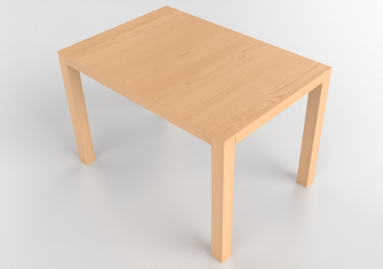 Mesas 3D - Mesa retangular de madeira - Swedese - Bespoke -...