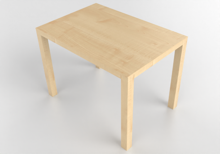 3D Tables - Wooden Rectangular table - Swedese - Bespoke -...