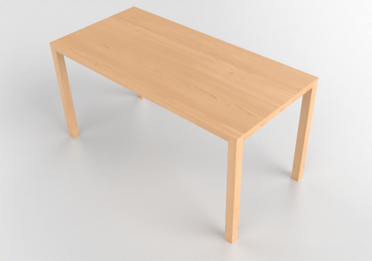 3D Tables - Wooden Rectangular table - Swedese - Bespoke -...