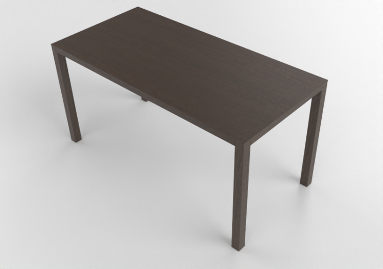 3D Tables - Wooden Rectangular table - Swedese - Bespoke -...
