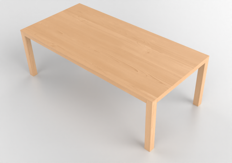 3D Tables - Wooden Rectangular table - Swedese - Bespoke -...
