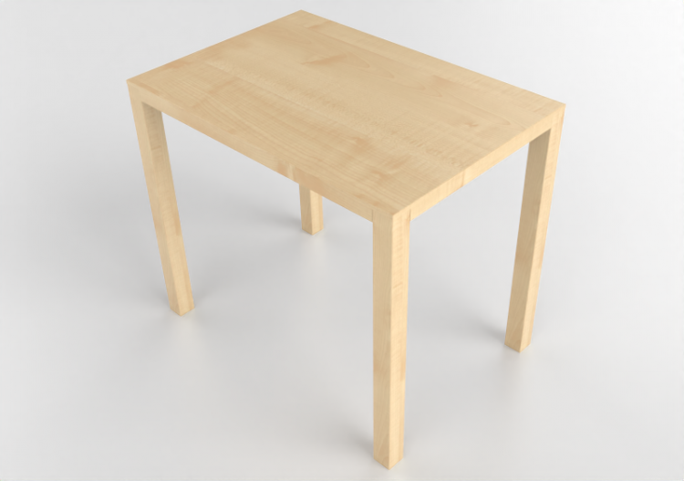 Mesas 3D - Mesa retangular de madeira - Swedese - Bespoke -...