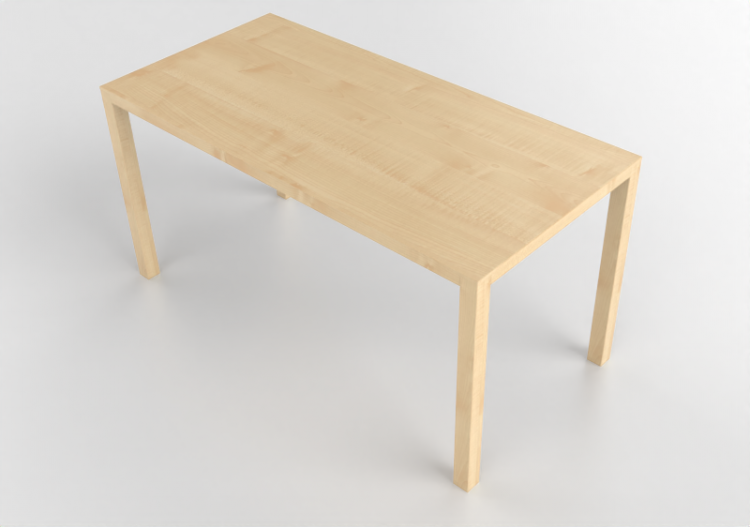 3D Tables - Wooden Rectangular table - Swedese - Bespoke -...