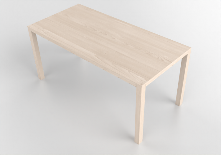 3D Tables - Wooden Rectangular table - Swedese - Bespoke -...