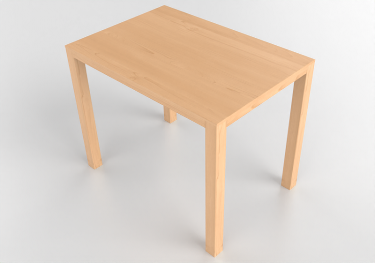 Mesas 3D - Mesa rectangular de madera - Swedese - Bespoke -...