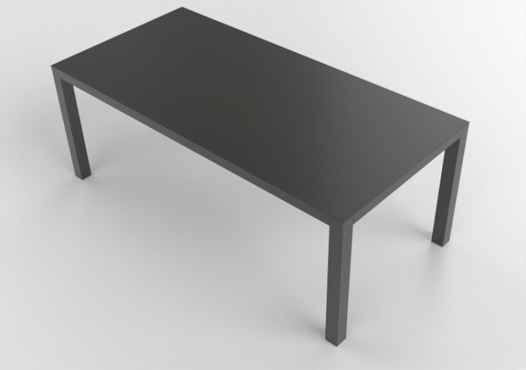 Mesas 3D - Mesa retangular de madeira - Swedese - Bespoke -...