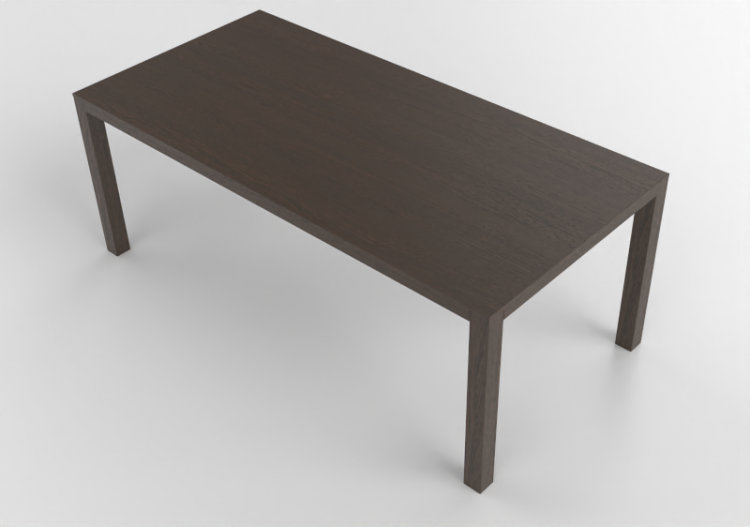 3D Tables - Wooden Rectangular table - Swedese - Bespoke -...