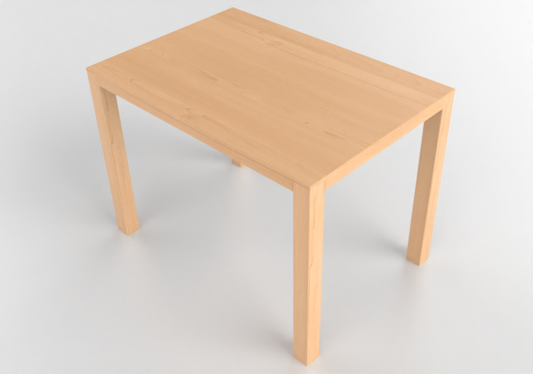 3D Tables - Wooden Rectangular table - Swedese - Bespoke -...