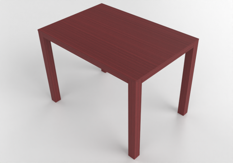 Mesas 3D - Mesa retangular de madeira - Swedese - Bespoke -...
