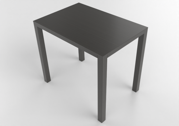 Mesas 3D - Mesa retangular de madeira - Swedese - Bespoke -...