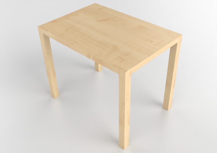 Mesas 3D - Mesa rectangular de madera - Swedese - Bespoke -...