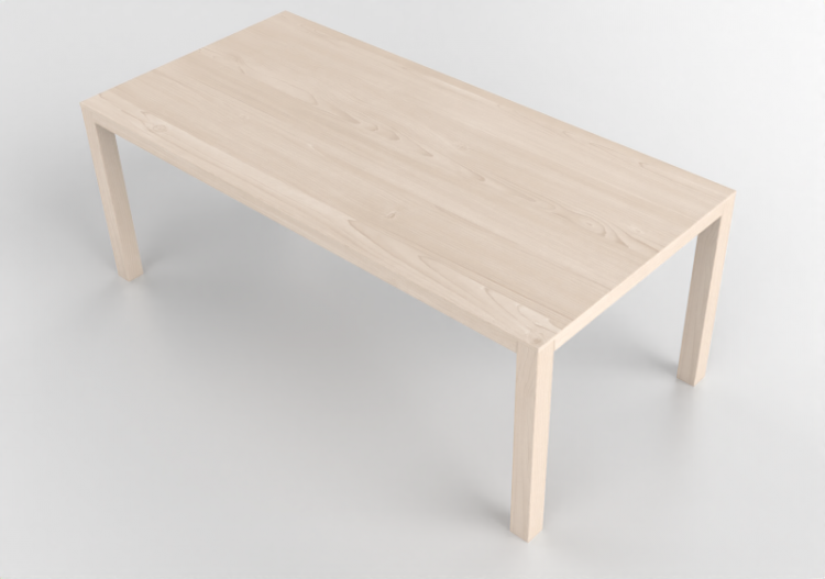 Mesas 3D - Mesa rectangular de madera - Swedese - Bespoke -...