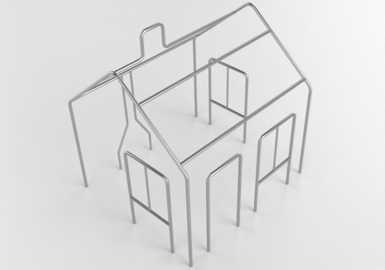 3D Benches - The big cottage - Glänta - Torpet - 287300 -...