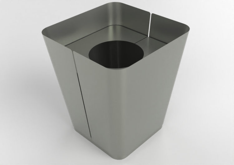 3D Sitzbänke und Pflanzengefäße - Pflanzgefäße - Glänta -...