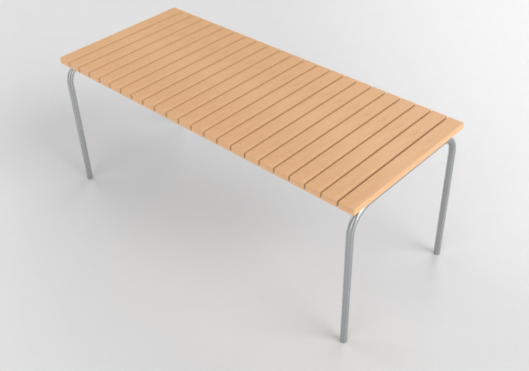 3D Benches - Table - Glänta - Strå - 267205 - ACCA software