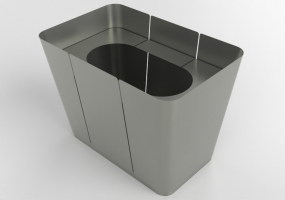 Bancos 3D - Floreiras - Glänta - Gabion - 277186