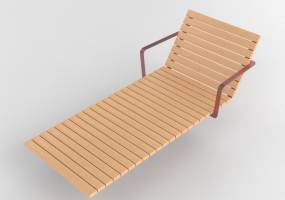 3D Benches - Single bed - Glänta - Skala - 267235