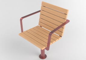 3D Benches - Chair - Glänta - Skala - 267221