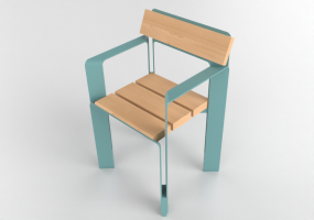 3D Benches - Armchair - Glänta - Vinkeln - 267202