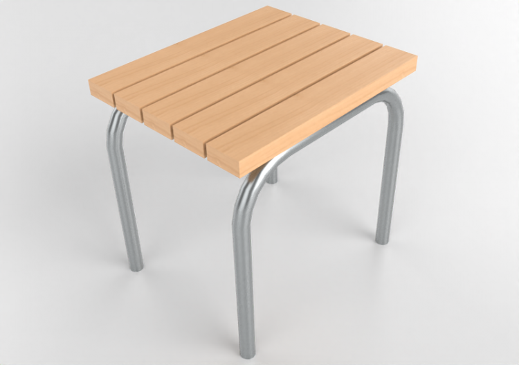 3D Benches - Stool - Glänta - Strå - 277125 - ACCA software