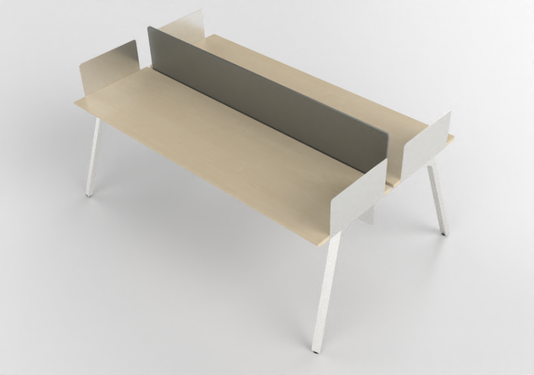 Scrivanie 3D - Scrivania in legno - Kokuyo - Arch - ACCA...